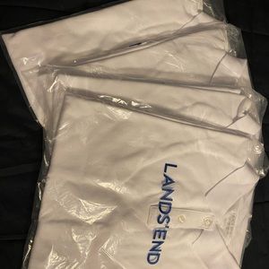 4 possible white polos